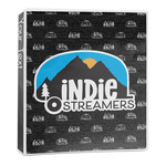 Airstream Indie Club Logo 3-Ring Binder - 1 inch