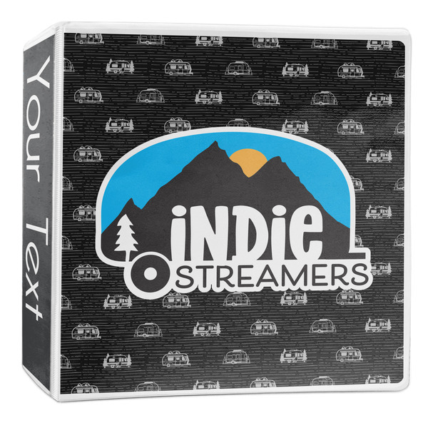 Custom Airstream Indie Club Logo 3-Ring Binder - 2 inch