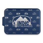 Airstream Indie Club Logo Aluminum Baking Pan with Navy Lid