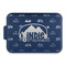 Airstream Indie Club Logo Aluminum Baking Pan - Navy Lid - FRONT