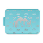 Airstream Indie Club Logo Aluminum Baking Pan with Teal Lid