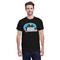 Airstream Indie Club Logo Black Crew T-Shirt on Model - Front