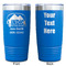 Airstream Indie Club Logo Blue Polar Camel Tumbler - 20oz - Double Sided - Approval