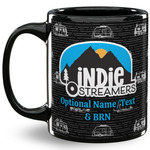 Airstream Indie Club Logo 11 oz Coffee Mug - Black