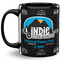 Airstream Indie Club Logo Coffee Mug - 11 oz - Full- Black