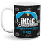 Airstream Indie Club Logo Coffee Mug - 11 oz - Full- White