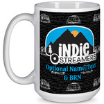 Airstream Indie Club Logo 15 oz Coffee Mug - White