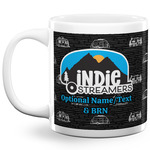 Airstream Indie Club Logo 20 oz Coffee Mug - White