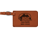 Airstream Indie Club Logo Leatherette Luggage Tag