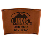 Airstream Indie Club Logo Leatherette Cup Sleeve