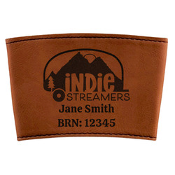 Airstream Indie Club Logo Leatherette Cup Sleeve