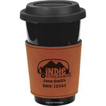 Airstream Indie Club Logo Leatherette Cup Sleeve - Single-Sided