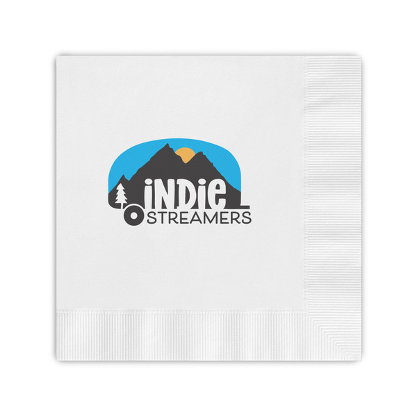 Custom Airstream Indie Club Logo Coined Cocktail Napkins