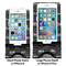 Airstream Indie Club Logo Compare Phone Stand Sizes - with iPhones