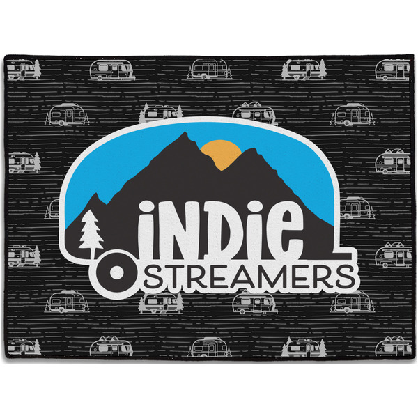 Custom Airstream Indie Club Logo Door Mat - 24" x 18"