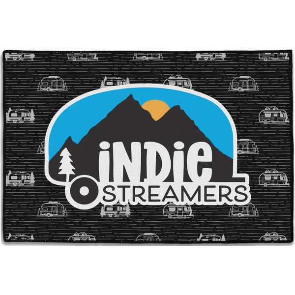 Custom Airstream Indie Club Logo Door Mat - 36" x 24"