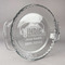 Airstream Indie Club Logo Glass Pie Dish - FRONT