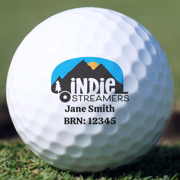 Custom Airstream Indie Club Logo Golf Balls