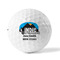 Airstream Indie Club Logo Golf Balls - Titleist - Set of 3 - FRONT