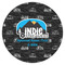 Airstream Indie Club Logo Icing Circle - Large - Single