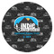 Airstream Indie Club Logo Icing Circle - Small - Single