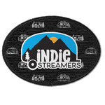 Airstream Indie Club Logo Iron On Oval Patch