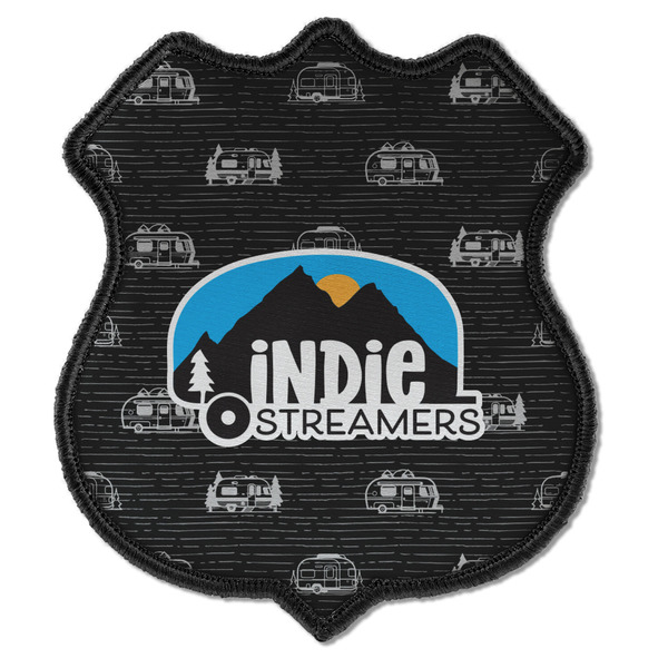 Custom Airstream Indie Club Logo Iron On Shield Patch C