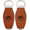 Airstream Indie Club Logo Leather Bar Bottle Opener - Front and Back (double sided)