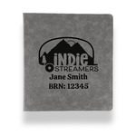 Airstream Indie Club Logo Leather Binder - 1" - Grey