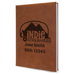 Airstream Indie Club Logo Leatherette Journal - Large - Single-Sided