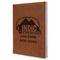 Airstream Indie Club Logo Leatherette Journal - Large - Single Sided - Angle View