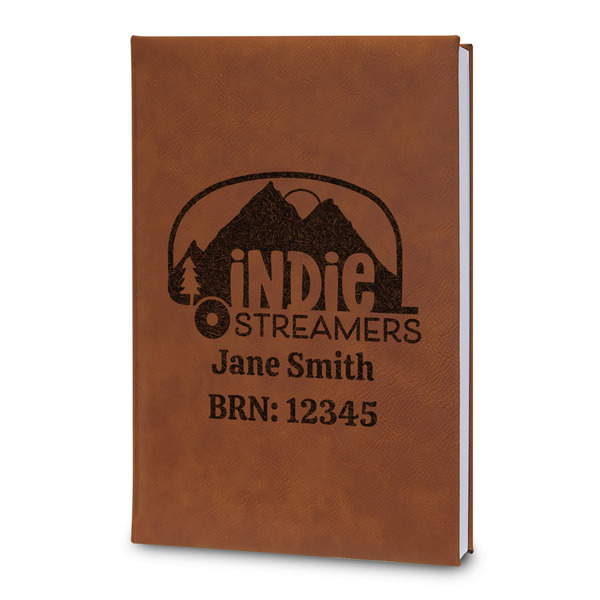 Custom Airstream Indie Club Logo Leatherette Journal - Large - Double-Sided