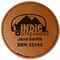 Airstream Indie Club Logo Leatherette Patches - Round