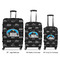 Airstream Indie Club Logo Luggage Bags all sizes - With Handle