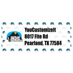 Airstream Indie Club Logo Return Address Labels