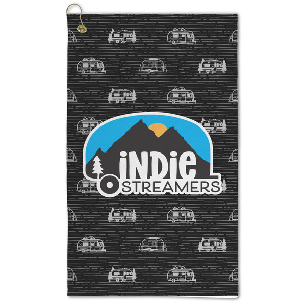 Custom Airstream Indie Club Logo Microfiber Golf Towel - Large