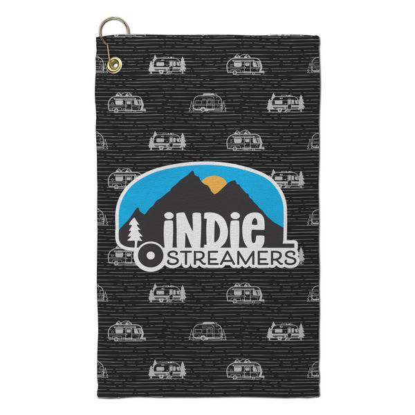 Custom Airstream Indie Club Logo Microfiber Golf Towel - Small