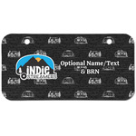 Airstream Indie Club Logo Mini/Bicycle License Plate - 2 Holes