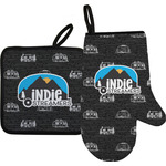 Airstream Indie Club Logo Oven Mitt & Pot Holder Set