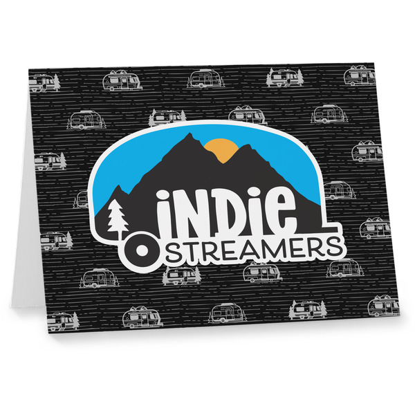 Custom Airstream Indie Club Logo Note Cards