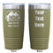 Airstream Indie Club Logo Olive Polar Camel Tumbler - 20oz - Double Sided - Approval