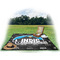 Airstream Indie Club Logo Picnic Blanket - with Basket Hat and Book - in Use