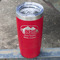 Airstream Indie Club Logo Red Polar Camel Tumbler - 20oz - Angled