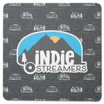 Airstream Indie Club Logo Square Rubber Backed Coaster - Single