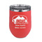 Airstream Indie Club Logo Stainless Wine Tumblers - Coral - Double Sided - Front