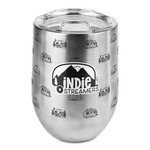 Airstream Indie Club Logo Stemless Wine Tumbler - Full Print