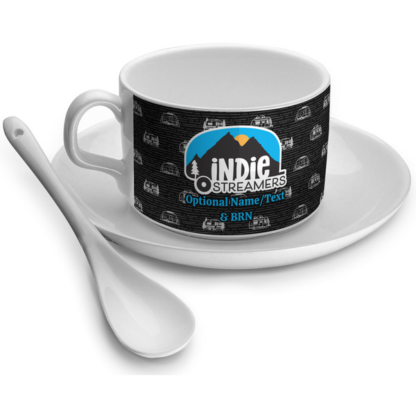 Custom Airstream Indie Club Logo Tea Cup - Single