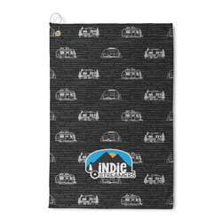 Airstream Indie Club Logo Waffle Weave Golf Towel