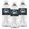 Airstream Indie Club Logo Water Bottle Labels - Front View