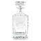 Airstream Indie Club Logo Whiskey Decanter - 26oz Square - Front